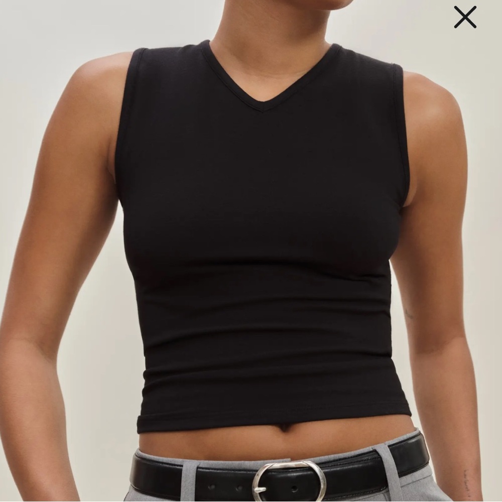 NWT wren cotton vneck tank